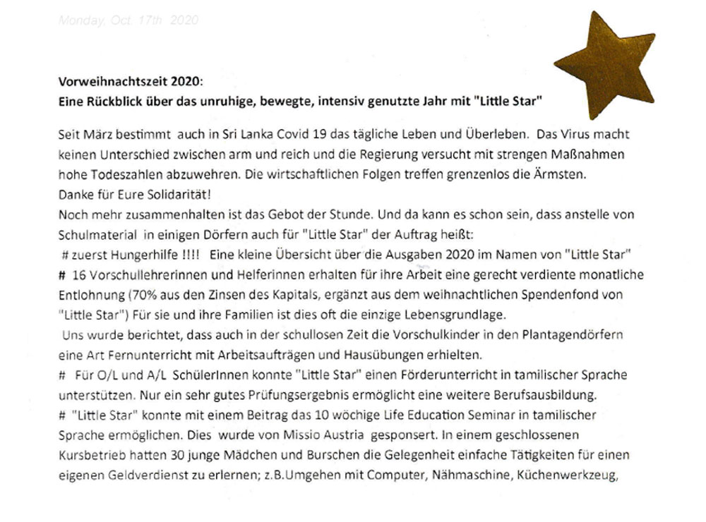 LITTLE STAR FUND